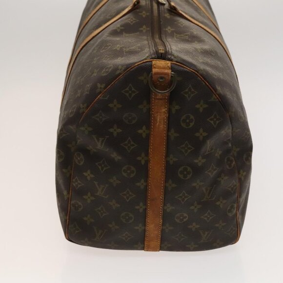 LOUIS VUITTON Monogram Keepall Bandouliere 60 Boston Bag M41412 LV Auth 120998 - Picture 5 of 16